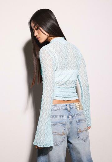 Кружевная блузка