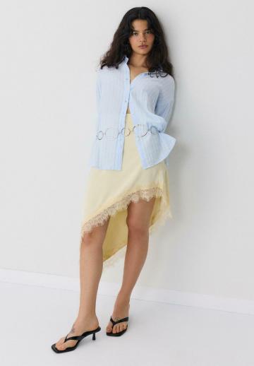 Длинная блузка