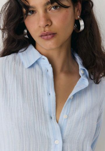 Длинная блузка