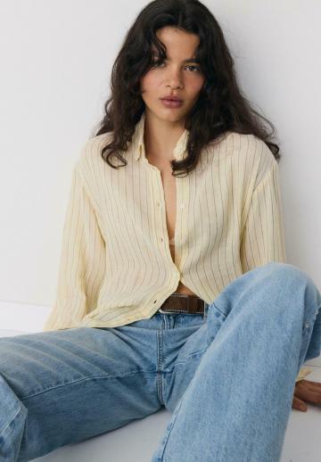 Длинная блузка