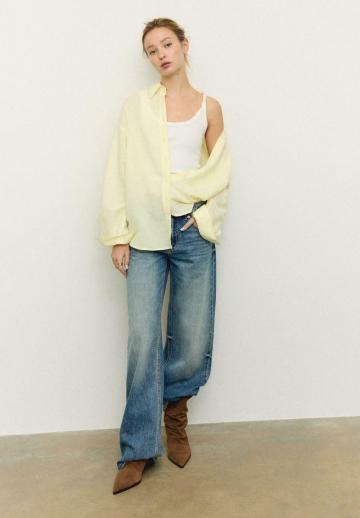 Длинная блузка