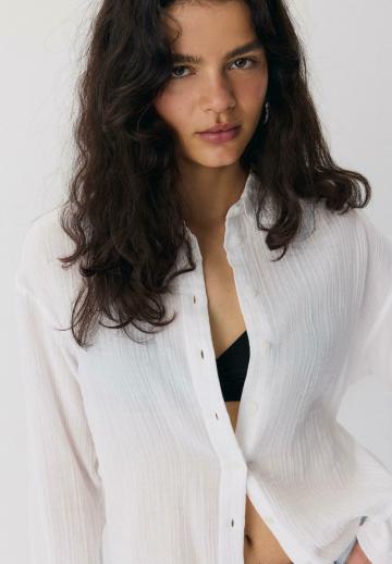 Длинная блузка