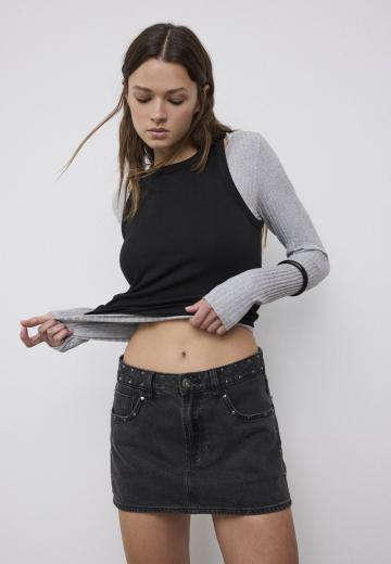 Джинсовая юбка