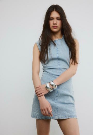 Джинсовое платье