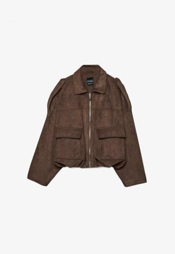 Куртка с накладнымит карманами