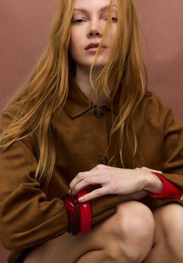 Блейзер с накладными карманами