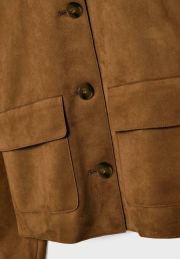 Блейзер с накладными карманами