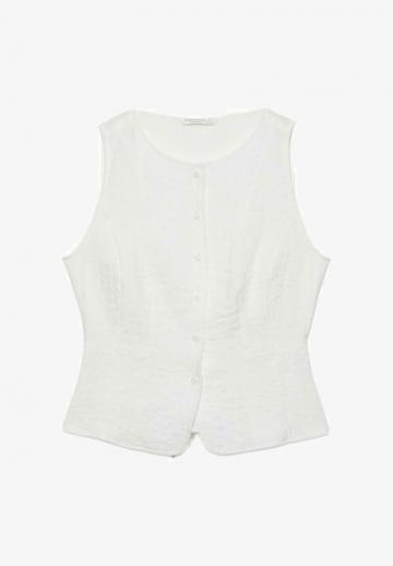 Джинсовая жилетка