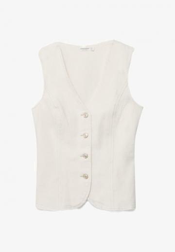 Джинсовая жилетка