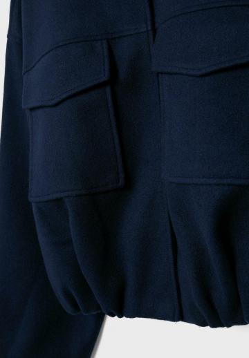 Куртка с накладнымит карманами