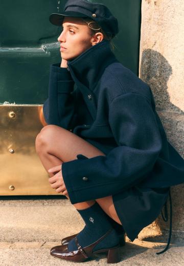 Туфли с высоким носом