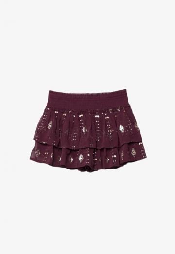 Юбка с воланами