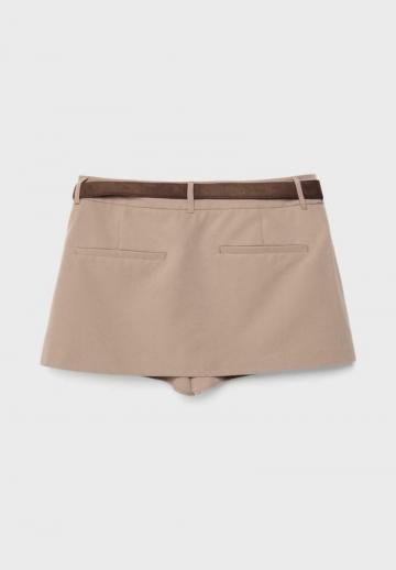 Юбка с накладными карманами