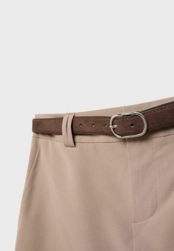 Юбка с накладными карманами