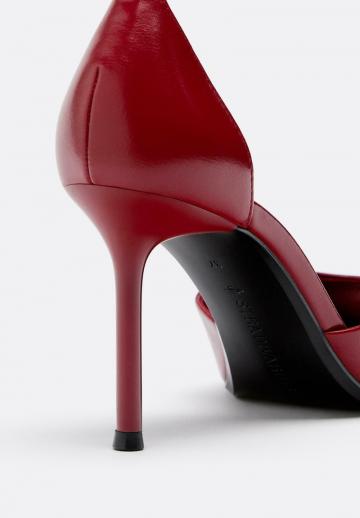 Туфли с открытым носом