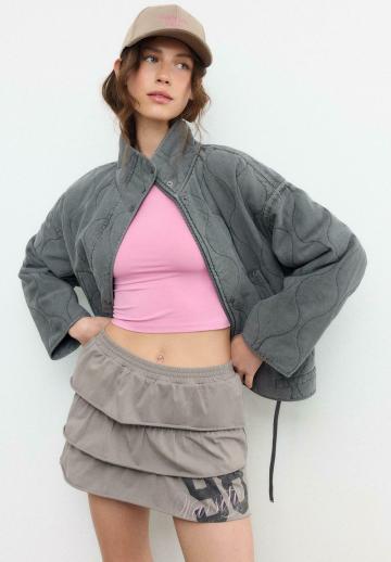 Юбка с воланами