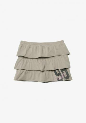 Юбка с воланами