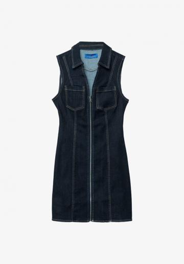 Джинсовый комбинезон