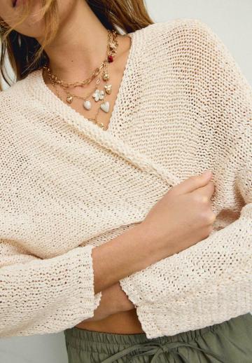 Вязаная кофта