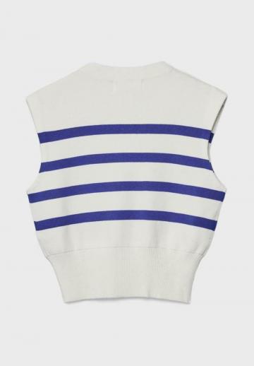 Пуловер без рукавов