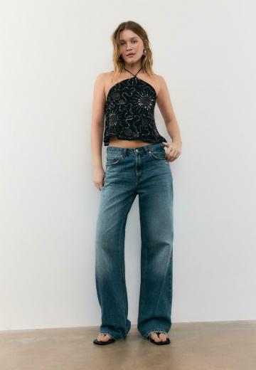 Топ на бретельках