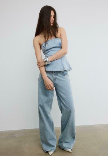 Топ без бретелек