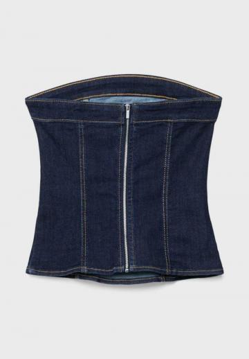 Топ без бретелек