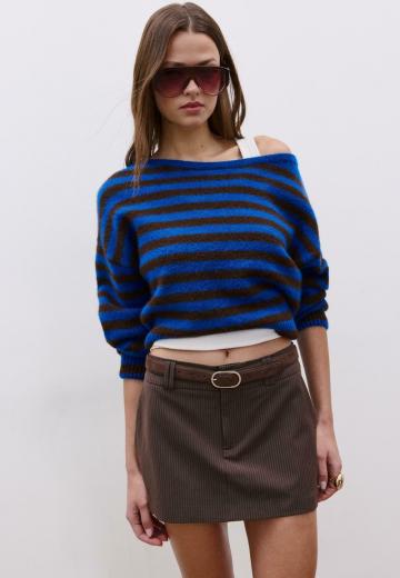 Юбка с накладными карманами