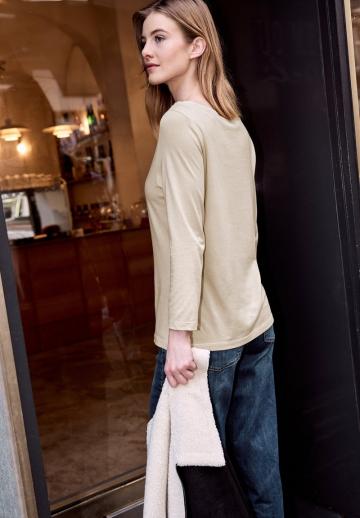 Майка с рукавом три четверти