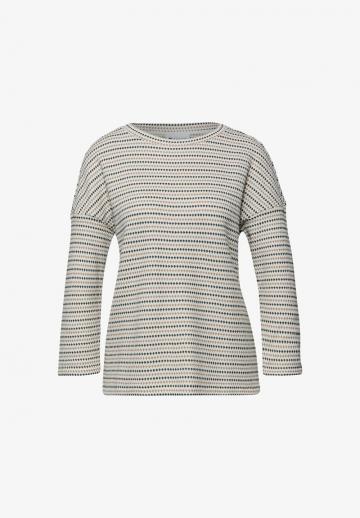 Пуловер с рукавом три четверти