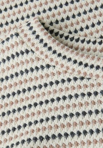 Пуловер с рукавом три четверти