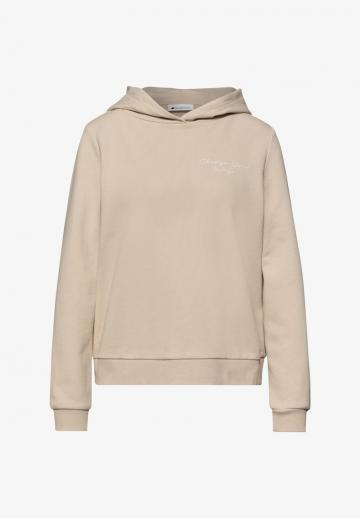 Пуловер с капюшоном