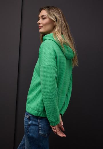 Пуловер с капюшоном