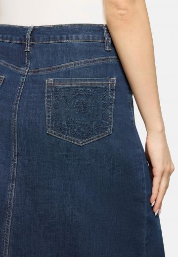 Джинсовая юбка