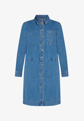 Джинсовое платье