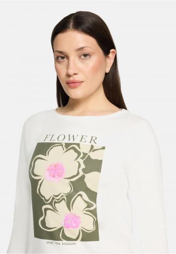 Майка с рукавом три четверти