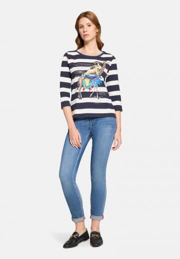 Майка с рукавом три четверти