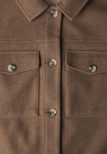 Куртка с накладнымит карманами