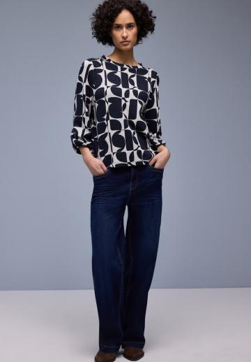 Пуловер с рукавом три четверти