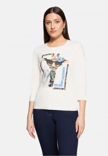 Майка с рукавом три четверти