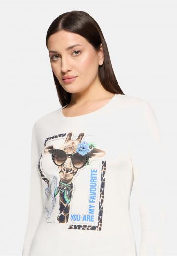 Майка с рукавом три четверти