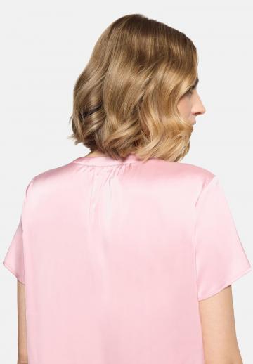 Атласная блузка