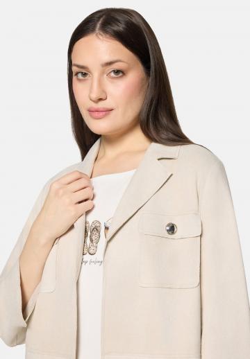 Короткий блейзер