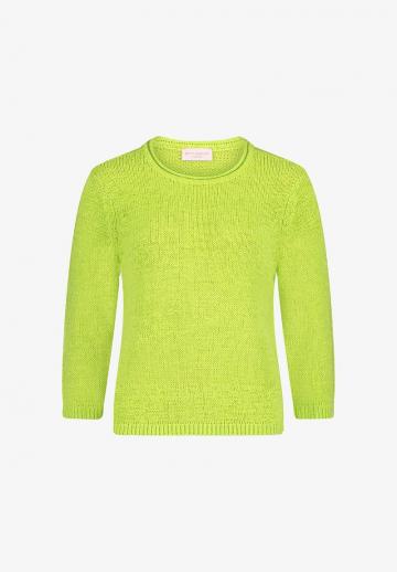 Пуловер с рукавом три четверти