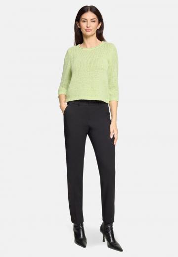 Пуловер с рукавом три четверти