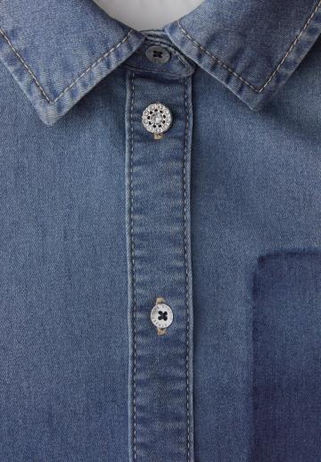 Джинсовая блузка