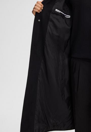 Шерстяное пальто