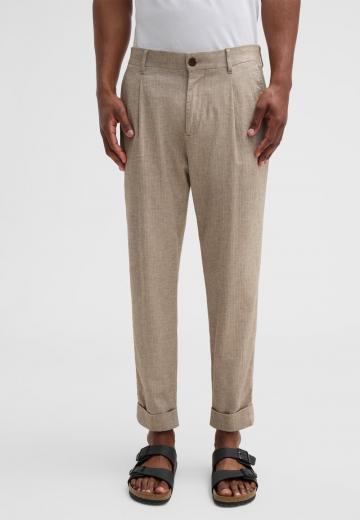 Льняные брюки