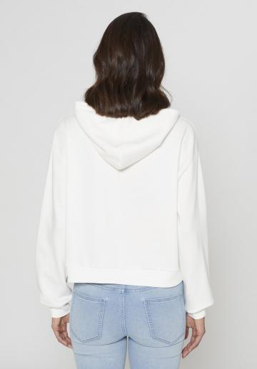 Пуловер с капюшоном