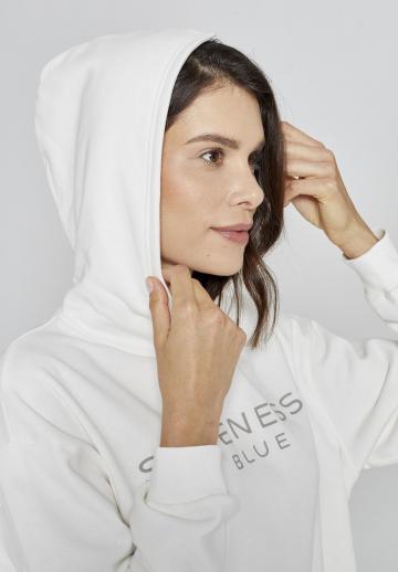 Пуловер с капюшоном